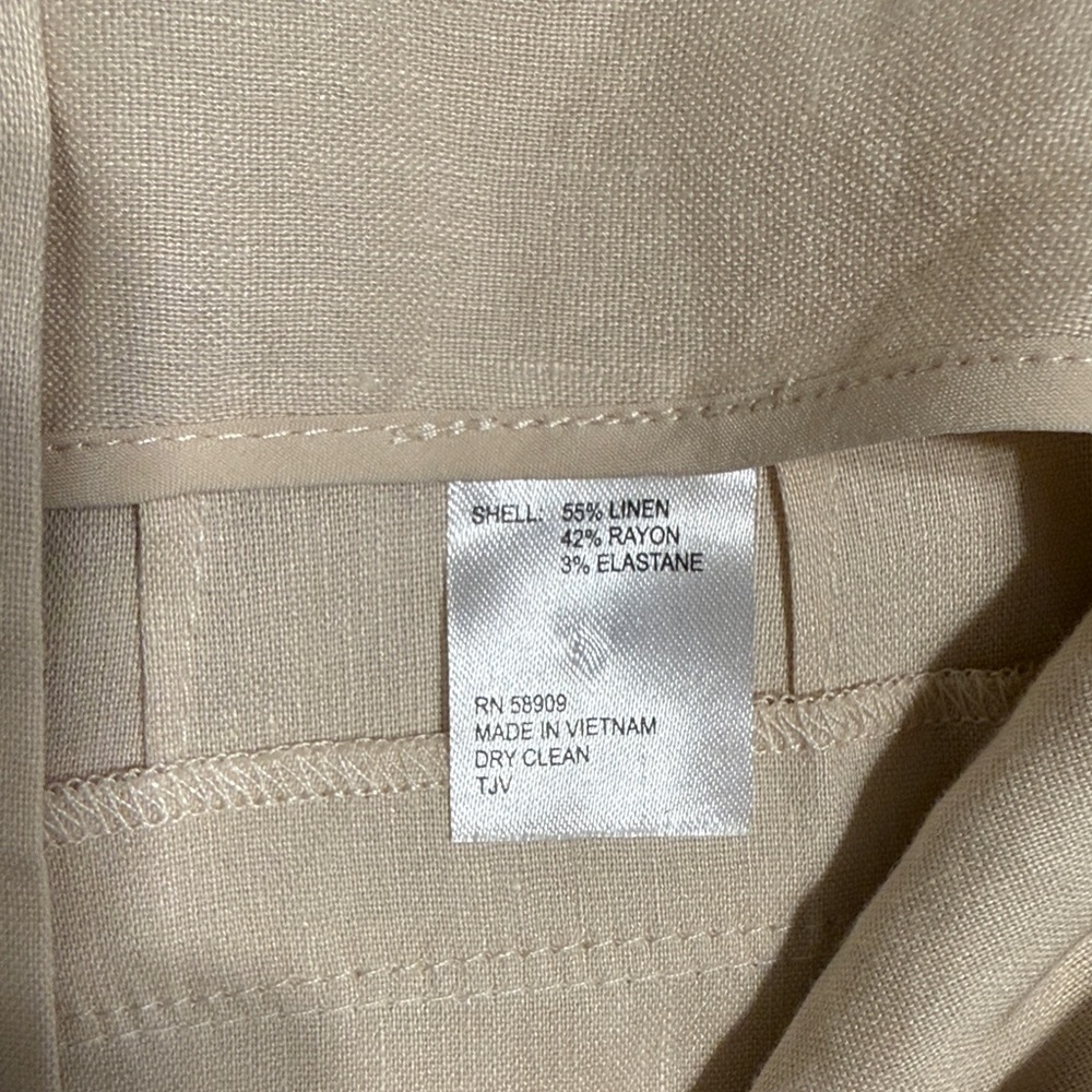 ANTONIO MELANI Melinda Linen Wide Leg Pants - Picture 4 of 8